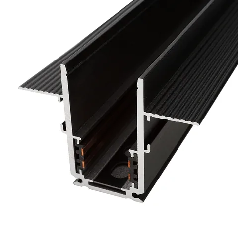 M0140 48V Magnetic Lighting Track System (JHT-M0140) — aluminium housing, white or black, CE / RoHS / TUV